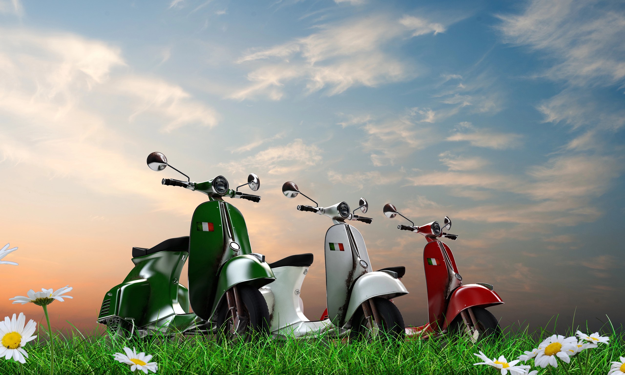 Tour in Vespa